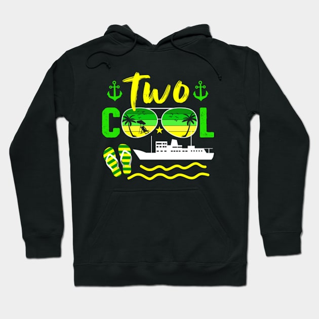 Two cool  2nd birthday Hoodie by GreenCraft